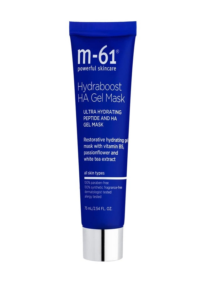 m-61 Hydraboost HA Gel Mask | Ultra-Hydrating, Cooling Gel Mask With Hyaluronic Acid, Vitamin B5, Peptides, and White Tea Extract, 2.5 Fl. Oz. - Image 1